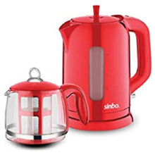 Sinbo STM5833 Electric Tea Set Tea Maker, Red