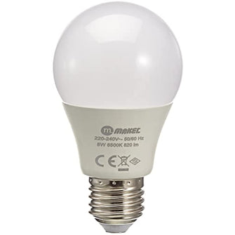 Makel LED Bulb, 8W, 6500k, cold white