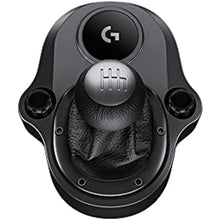 Logitech G Driving Force gear, G29 / G920 / G923, back gear and 6 position "H" layout in gears, steel and leather building, black