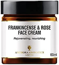 Amphora Aromatics Frankincense and Rose Moisturising Face Cream - Paraben Free (60ml)