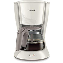 Philips HD7461/00 New Daily Aroma-Swirl coffee maker with automatic shut-off, glass jug, white/beige