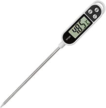 Nartel® Cooking Thermometer, Digital Meat Food Thermometer Instant Read Long Probe Auto Off LCD Screen Kitchen Thermometers for BBQ, Meat, Sugar, Milk, Water, Jam, Grill (Battery Included)