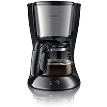 Philips HD7462/20 Coffee Maker, Glass Jug, Black, Metal