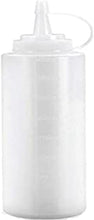 ibili 773904 Plastic Squeeze Bottle, White, 400 ml