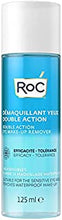 RoC - Double Action Eye Make-Up Remover - Water & Oil Combination - Removes Waterproof Make-up - Minimises Allergy Risks - 125 ml