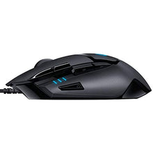 Logitech G G402 Hyperion Fury Wired Player Mouse, 4,000 DPI, ultra speed 500 IPS tracking speed, 8 programmable keypad, 1 ms notification speed, black