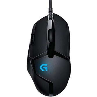 Logitech G G402 Hyperion Fury Wired Player Mouse, 4,000 DPI, ultra speed 500 IPS tracking speed, 8 programmable keypad, 1 ms notification speed, black