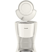 Philips HD7461/00 New Daily Aroma-Swirl coffee maker with automatic shut-off, glass jug, white/beige