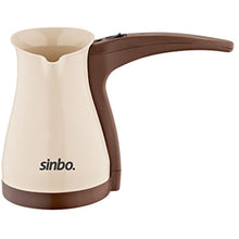 Sinbo Coffee Pot SCM2928 Plastic 1000 W and Kurukahveci Mehmet Efendi 100 gr Turkish Coffee