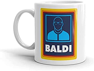 Baldi Gift Mug Funny Gift for Bald Man Gift for Bald dad. Gift for Bald Stepdad. Baldi Mug. Gift for Fathers, Fathers Day Mug Grandad Mug Funny Novelty Bald Mens Boys Gift Christmas Present for dad