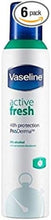 Vaseline Active Fresh Anti-perspirant Deodorant Aerosol 6 x 250 ml
