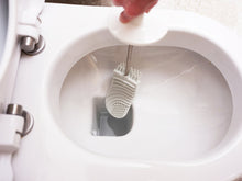 Addis Premium Toilet Brush With Cleaner Compartment - White