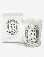 Geranium Rosa scented candle