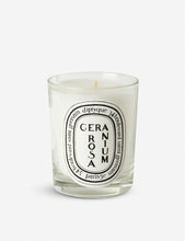 Geranium Rosa scented candle