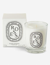 Roses mini scented candle