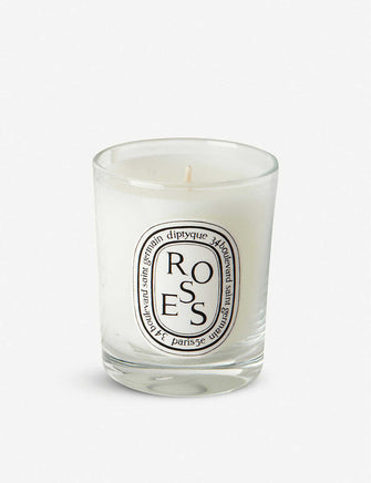 Roses mini scented candle