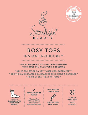 ROSY TOES Instant Pedicure