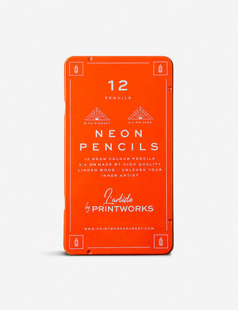 L'artiste neon colour pencils set of 12