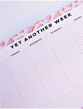 Animal Weekly planner pad 21cm x 29.7cm