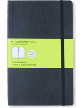 Soft large plain notebook