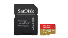 SanDisk Extreme 90MBs microSDHC UHS-I memory card - 32GB