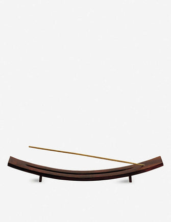 Wooden incense holder