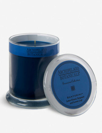 Santorini jar candle