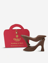 Sea salt milk chocolate handbag and heels 60g