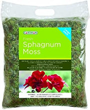 Gardman 04105 Fresh Sphagnum Moss-Large Pack, Green, 3 x 35 cm/2 x 40 cm - Packaging May Vary