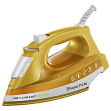 Russell Hobbs Steam Iron Mango (Automatic And Variable Steam  Extra Steam Spray 90 G / Min, 240 Ml Water Tank, Ceramic Base, 2400 W) Iron Light & Easy 24800-56