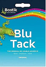 Bostik Blu Tack, Multipurpose Reusable Adhesive, Clean, Safe & Easy to Use, Non-Toxic, Handy Size