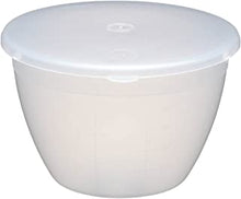 KitchenCraft KCPUD1 Plastic Pudding Basin with Lid, Medium, 570 ml (1 Pint)