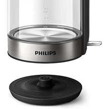 Philips HD9339/80 Glass Kettle, 1.7 Liter (Led Lighting, Dry Run Protection, Removable Micro Strainer Filter, 2200 W)