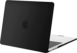 MOSISO Compatible with MacBook Air 13.6 inch Case 2022 Release A2681 M2 Chip with Liquid Retina Display & Touch ID, Protective Plastic Hard Shell Case Cover, Black