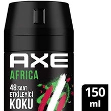 Ax Mens Deodorant & Bodyspray Africa 48 hours Impressive Fragrance 150ml
