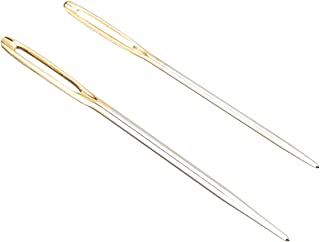 Pony Gold Eye Sewing Needles for Knitters, Metal, Multi-Colour