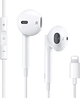 for iPhone Earphones Wired Headphones with Volume Control & Noise Cancellation in-Ear Earbuds Compatible for iPhone 11/12/13/14 Pro/XS Max/8/8plus 7/7plus