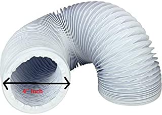 Replacement Universal Tumble Dryer Vent Hose | Extra Strong | 4" Inch x 2 M Metres | Exhaust Pipe Hose Spares