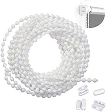 First blinds Roller Blind and Roman Shade Blind Beaded Chain Cord White Plastic Roller Blind Chain 4.5mm (5)