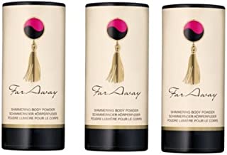 Far Away Shimmering Body Powder 40g x 3