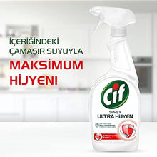 Cif Spray Cleanser anywhere Ultra Hygiene Waisted, 750 ml, 1pcs