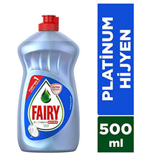 Fairy Platinum Hygiene 500ml Liquid Dish Detergent Lemon