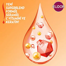 Elidor Superblend Serum Care Cream Instant Repair Care Vitamin C Ceramides Keratin 350 ml