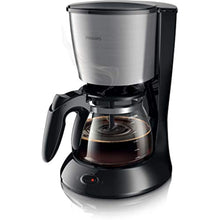 Philips HD7462/20 Coffee Maker, Glass Jug, Black, Metal