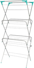 Ram 3 Tier Deluxe Airer Foldable Heavy Duty Clothes Airer With 4 CORNER HOOKS And Sock Dryer 14M Airing Capacity