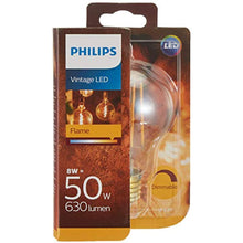 Philips LED Classic 48W A60 Vintage Filament Bulb, 2700K Yellow Light, E27 Normal Hear, Dimmable