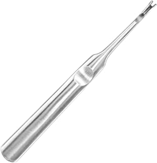 Cuticle Remover Cuticle Pusher, Nails Cleaner Stainless Steel Anti-slip Dead Skin Cutter