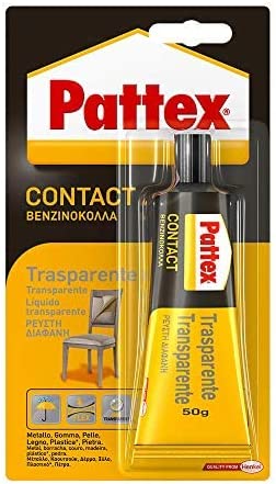 Pattex Kontakt Yapıştırıcı Metal-Plastik-Cam, Dekoratif İşler için Cam Yapıştırıcı, Yapışkan Artığı Göstermeyen Plastik Yapış