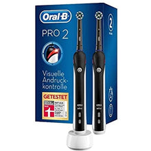 Oral-B Pro 2900 Rechargeable Toothbrush Black 2 Advantage Package