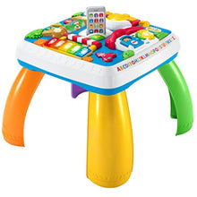 Fisher-Price Fun & Learn According to Age Development, Educational Damics's Activity Desk (Turkish and English), Encourages to Stand Standing, Illuminated, Voice Games Drh44